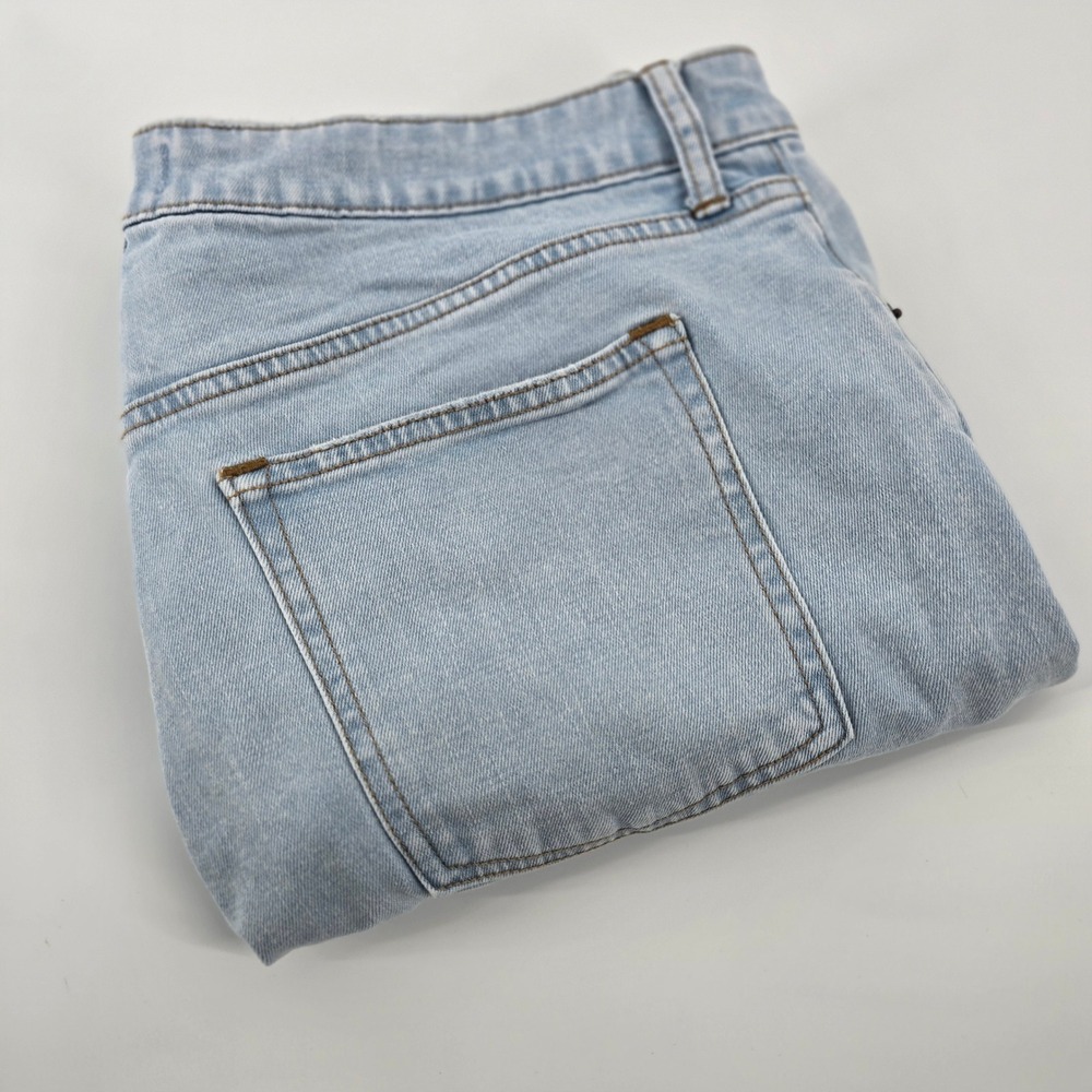 Abercrombie & Fitch Skinny Jeans Men 33 Light Blue Curve Love High Rise